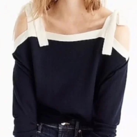 J. Crew Sweaters - J Crew Tie Shoulder Sweater